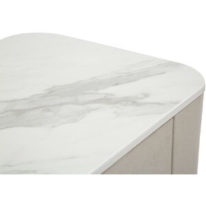 Mauro Ferretti прикроватная тумба beauty 60x40x47 см кремовое золото