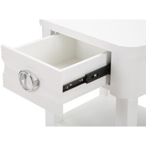 Mauro Ferretti тумба прикроватная глянец 45x40x54 см белая