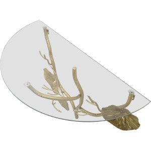 Mauro Ferretti настенный столик Tisty 60x30x40 см золото