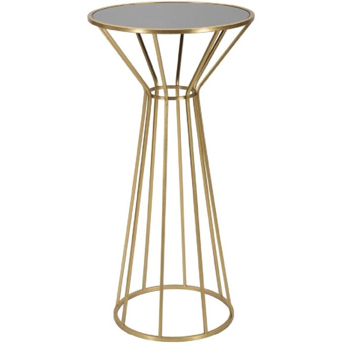 Приставной столик Mauro Ferretti Simple New Ø 50x100 золото