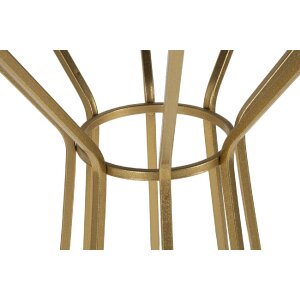 Приставной столик Mauro Ferretti Simple New Ø 50x100 золото