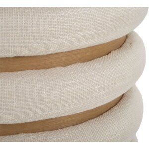 Mauro Ferretti пуф Damascus Line круглый Ø 40x42 см натуральный