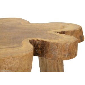 Mauro Ferretti Beistelltisch Bintang 50x47x50 cm braun