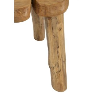 Mauro Ferretti Beistelltisch Bintang 50x47x50 cm braun