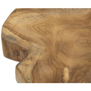 Mauro Ferretti Hocker Kursi Ø 35x45 cm braun