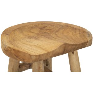 Mauro Ferretti Hocker Sel 40x32x42 cm braun