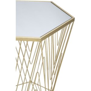 Mauro Ferretti Telefontisch Zeilen 40x35x80 cm gold