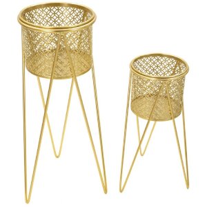 Mauro Ferretti Blumenständer Nat 2er-Set 21x20x46...