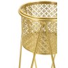 Mauro Ferretti подставка для цветов Nat набор из 2 штук 21x20x46 и 18x18x32 см золото