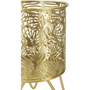 Mauro Ferretti Blumenständer Naty 2er-Set Ø 16x20 und 13x20 cm gold