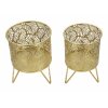 Mauro Ferretti Blumenständer Naty 2er-Set Ø 16x20 und 13x20 cm gold