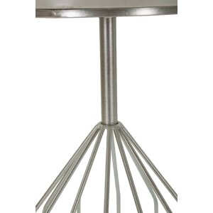 Mauro Ferretti Becher Beistelltisch Ø 37,5x58 cm silber