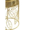 Mauro Ferretti Подставка для растений Livi комплект из 2 предметов Ø 23x43-20x36 см золото