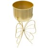 Mauro Ferretti Pflanzenständer Farfy Ø 22x45 cm gold