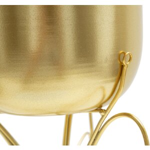 Mauro Ferretti Pflanzenständer Farfy Ø 22x40 cm gold