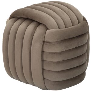 Табурет Mauro Ferretti Softy 45x45x45 см серый