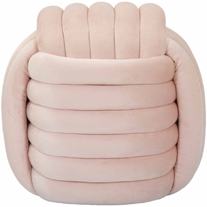 Mauro Ferretti Hocker Softy 45x45x45 cm rosa