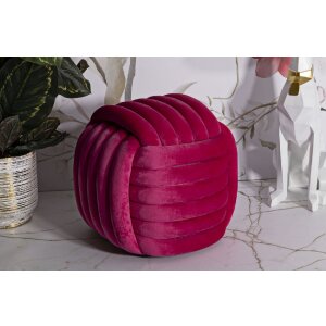 Mauro Ferretti Hocker Softy 45x45x45 cm fuchsia