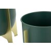 Mauro Ferretti Blumenständer Grent Shet Set 2-tlg. Ø 24,5x26-19x21 cm grün gold