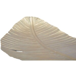 Mauro Ferretti декоративная чаша сусальная 18x2x55 см золото