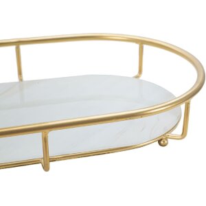 Mauro Ferretti декоративная чаша 2 уровня 36x22.5x27 см золото