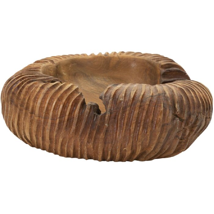 Mauro Ferretti Декоративная чаша Garit 37x40x16 см коричневый