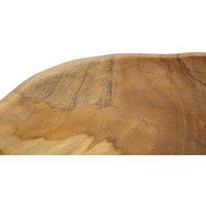 Mauro Ferretti Dekoschale Wahan 42x36x7 cm braun