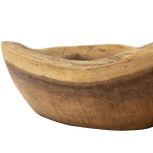 Mauro Ferretti декоративная чаша ложка 36x16x8 см коричневый