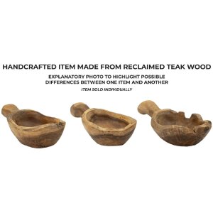 Mauro Ferretti декоративная чаша ложка 36x16x8 см коричневый