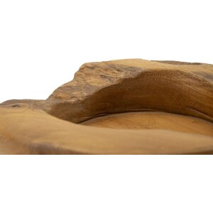 Mauro Ferretti Dekoschale Erusi Ø 20x6 cm braun