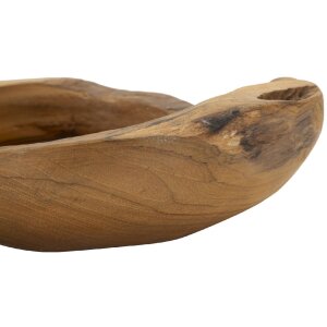 Mauro Ferretti Dekoschale Erusi Ø 20x6 cm braun