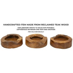 Mauro Ferretti Dekoschale Erusi Plus Ø 21x6 cm braun