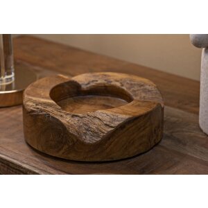 Mauro Ferretti Dekoschale Erusi Plus Ø 21x6 cm braun