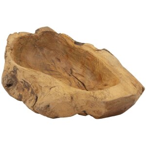 Mauro Ferretti Декоративная чаша Narro 31x21x8 см коричневый