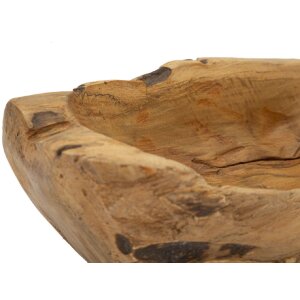 Mauro Ferretti Декоративная чаша Narro 31x21x8 см коричневый