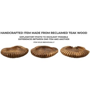 Mauro Ferretti Декоративная чаша Geris Ø 35x7 см коричневый