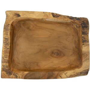 Mauro Ferretti Dekoschale Kutak 25x19x7 cm braun