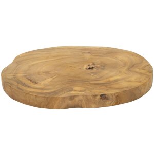 Mauro Ferretti Dekoschale Pokon Ø 25x2 cm braun