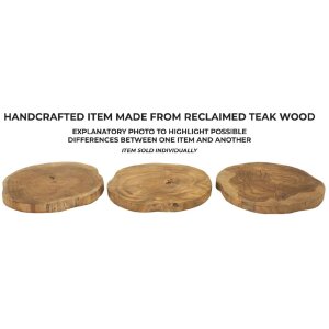 Mauro Ferretti Декоративная чаша Pokon Ø 25x2 см коричневый