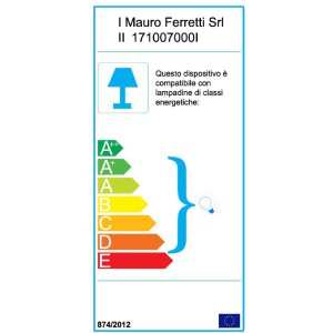 Настольная лампа Mauro Ferretti world economy E14 24x20x40 см темная