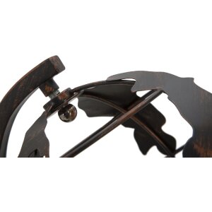 Настольная лампа Mauro Ferretti world economy E14 24x20x40 см темная