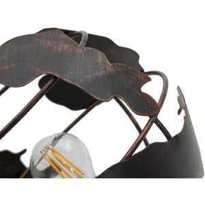 Настольная лампа Mauro Ferretti world economy E14 24x20x40 см темная