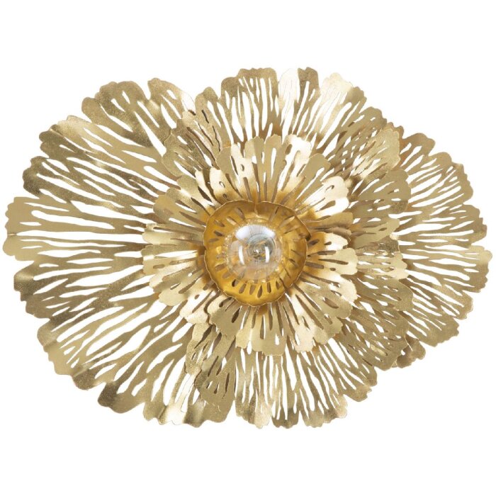 Mauro Ferretti Настенный светильник Ibis E27 56,5x12x42,5 см золотой