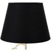 Mauro Ferretti Настольная лампа Glam Harts E27 Ø 30x54,5 см черное золото