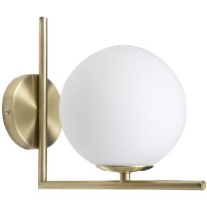 Mauro Ferretti Настенный светильник Glamy E14 15x25x22 см белое золото