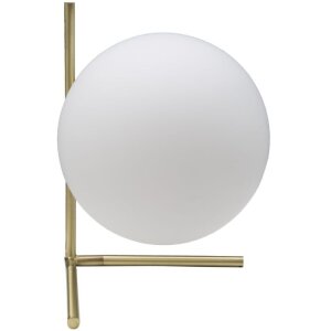 Mauro Ferretti Настольная лампа Glamy Low E14 25x25x27 см белое золото