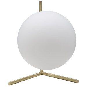 Mauro Ferretti Настольная лампа Glamy Low E14 25x25x27 см белое золото