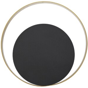 Mauro Ferretti Wandleuchte Shuttle E14 25x8x25 cm gold...