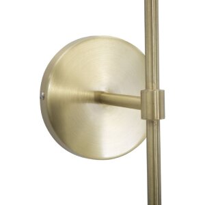 Mauro Ferretti Настенный светильник Glamy двойной E14 15x21x55 см золотисто-белый