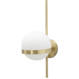 Mauro Ferretti настенный светильник Glamy круг E14 15x20x40 см золото белый